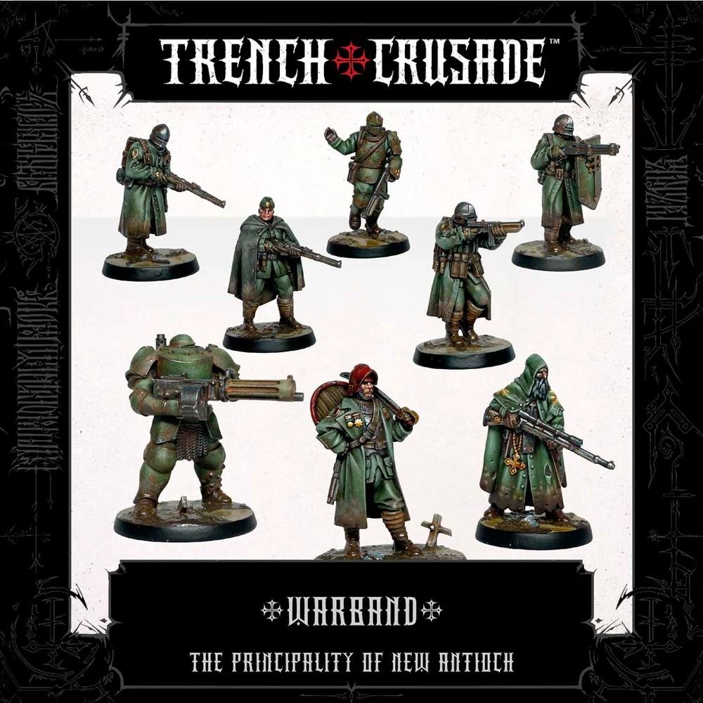 TRENCH CRUSADE - New Antioch Warband - Figurine